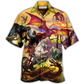 Dragon Fighting Knights Hawaiian Shirt For Poolside Relaxation And Sunny Getaways
