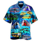 Bus Hawaiian Shirt For Summer Events Coastal Travel And Comfortable Styling