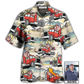 Tropical Truck Driver Beach Custom Photo Hawaiian Shirt Pattern View For Relaxed Warm Weather Outfits