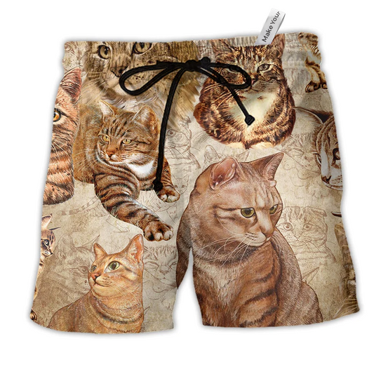 Cat If You Don't Like Cat You Don't Like Me Beach Shorts For Sunny Getaways And Gifting