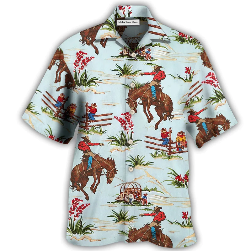 Horse Fantastic Hawaiian Shirt For Resort Getaways And Comfortable Summer Activities