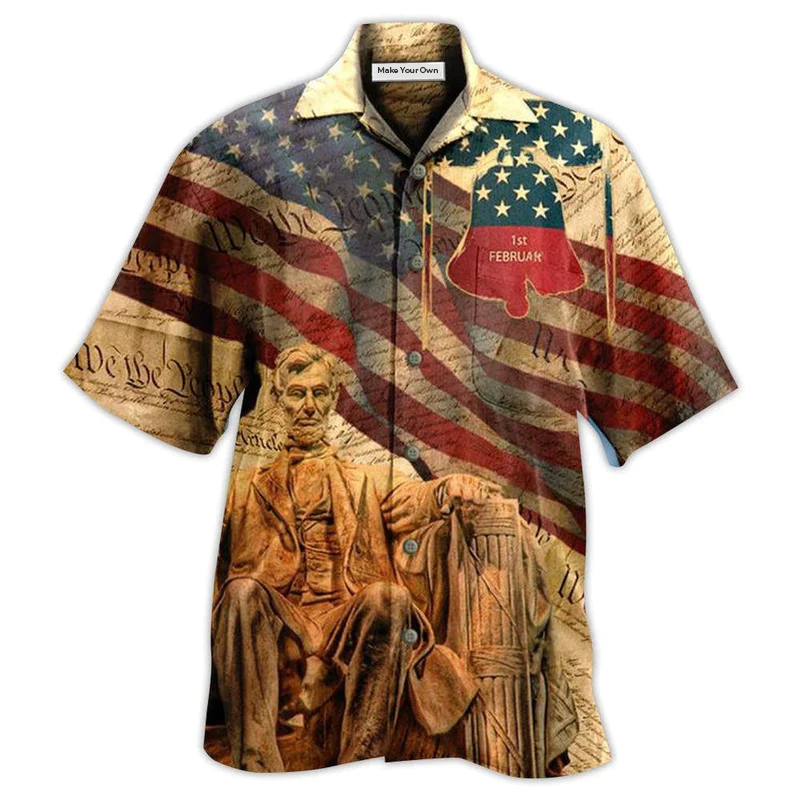American Day Freedom Hawaiian Shirt For Resort Getaways And Comfortable Summer Activities