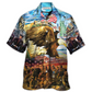 Eagle Veteran Call Freedom Hawaiian Shirt Pattern Detail For Summer Holidays And Outdoor Fun