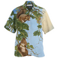 Squirrel And Rock Climbing Hawaiian Shirt For Resort Getaways Summer Adventures And Casual Gifting