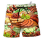Food Dog Beach Shorts For Poolside Relaxation And Versatile Outdoor Wear