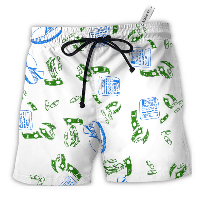 Accountant Beach Shorts For Holiday Cruises And Weekend Casual Style