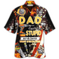 Mechanic Family Dad Fix Stupid Hawaiian Shirt Design Detail For Beach Days And Holiday Travel