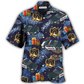 Christmas Police Officer Hawaiian Shirt For Tropical Holiday Resort Parties And Everyday Style
