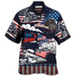 Train Independence Day Hawaiian Shirt Artwork Detail For Tropical Trips And Casual Outings
