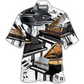 Luxury Piano Hawaiian Shirt Design View For Casual Summer Styling