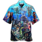 Ocean Sea Hawaiian Shirt For Resort Getaways And Comfortable Summer Activities