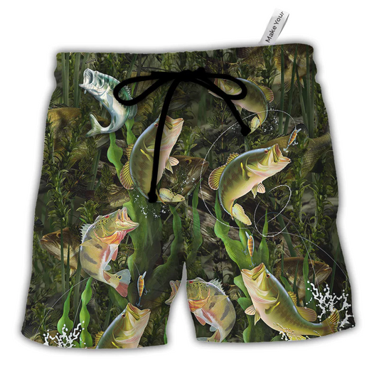 Fishing Fish Beach Shorts For Warm Weather Outings And Versatile Outdoor Wear