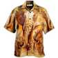 Elephant Biggest Hawaiian Shirt Artwork View For Coastal Escapes And Resort Style