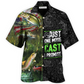 Fishing Cast Promise Hawaiian Shirt For Coastal Adventures And Warm Weather Wear