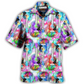 Guitar Hawaiian Shirt Artwork View For Coastal Escapes And Resort Style