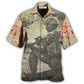 Classic Veteran Bought Freedom Hawaiian Shirt For Coastal Adventures And Warm Weather Wear