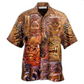 Island Tiki Hawaiian Shirt For Tropical Travel Beach Gatherings And Comfortable Wear