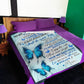 Butterfly To My Daughter Never Forget That I Love You Flannel Blanket For Cozy Bedroom Sofa Decor