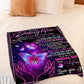 Butterfly Lover How Valuable And Precious You Are To Me Flannel Blanket For Cozy Bedroom Sofa Decor