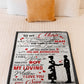 Family I Love You With All My Heart Flannel Blanket For Cozy Bedroom Sofa Decor