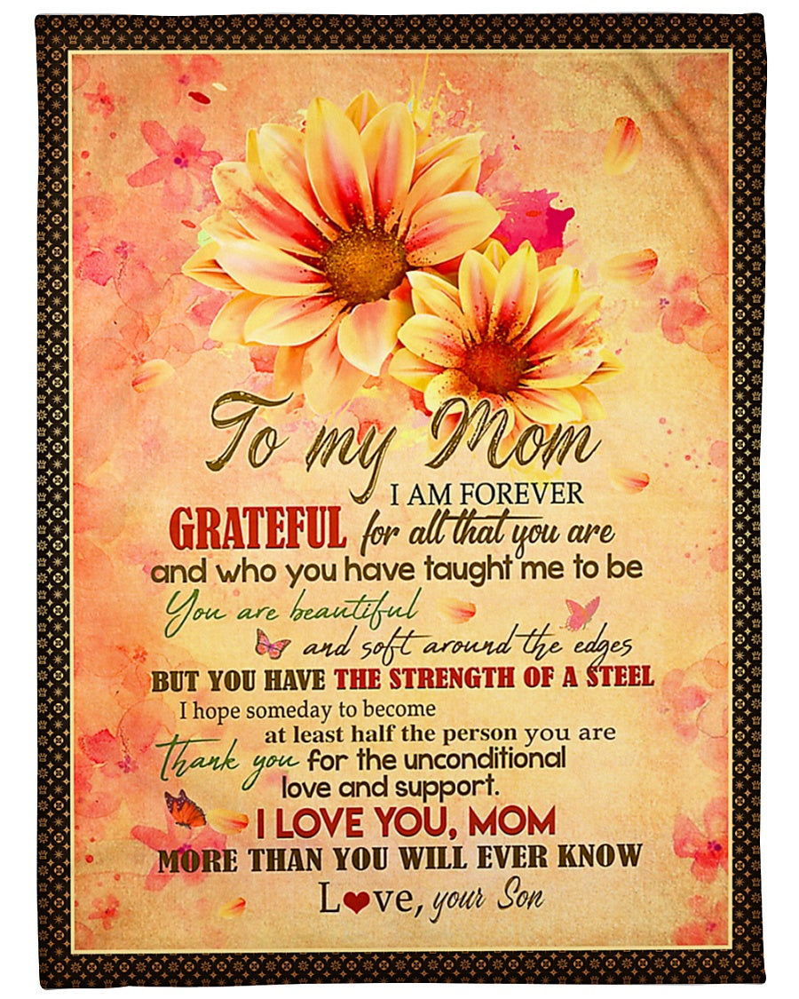 Daisy I Loved You My Whole Life Flannel Blanket For Cozy Bedroom Sofa Decor