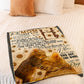 Cat To My Mom Cat In My Life Flannel Blanket For Cozy Bedroom Sofa Decor