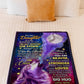 Wolf Consider Big Hug Daughter Gift Flannel Blanket For Cozy Bedroom Sofa Decor