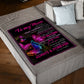Butterfly You Are The Best Pink Flannel Blanket For Cozy Bedroom Sofa Decor
