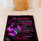 Butterfly To My Mom Butterfly You Are Appreciated Flannel Blanket For Cozy Bedroom Sofa Decor
