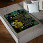 Sunflower You Are The Best Flannel Blanket For Cozy Bedroom Sofa Decor