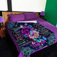Rose You Will Always Be My Loving Mother Big Hug Flannel Blanket For Cozy Bedroom Sofa Decor