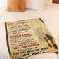 Family Deep In Your Heart Daughter Gift Flannel Blanket For Cozy Bedroom Sofa Decor