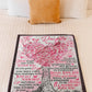 Family Love Follow Your Dreams Daughter Gift Flannel Blanket For Cozy Bedroom Sofa Decor