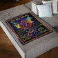 Dragon To My Mom Dragon Thank You Flannel Blanket For Cozy Bedroom Sofa Decor