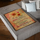 Sunflower I Loved You My Whole Life Flannel Blanket For Cozy Bedroom Sofa Decor