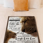 Lion You Will Always Be My Loving Mother Flannel Blanket For Cozy Bedroom Sofa Decor