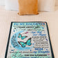 Butterfly My Gift To Daughter Every Day That You're Not With Me Flannel Blanket For Cozy Bedroom Sofa Decor