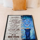 Lion Consider Big Hug Mom To Daughter Flannel Blanket For Cozy Bedroom Sofa Decor