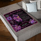 Rose Your Way Back Home Daughter Gift Flannel Blanket For Cozy Bedroom Sofa Decor