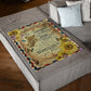 Lion I Love You Daughter Gift Flannel Blanket For Cozy Bedroom Sofa Decor