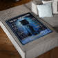 Wolf Step Out Of The Shadows Daughter Gift Flannel Blanket For Cozy Bedroom Sofa Decor