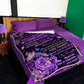 Butterfly I Think About You Daughter Gift Flannel Blanket For Cozy Bedroom Sofa Decor
