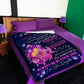 Rose To My Mother Her Daughter Flannel Blanket For Cozy Bedroom Sofa Decor