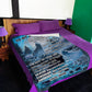 Wolf The Rest Of Your Life Daughter Gift Flannel Blanket For Cozy Bedroom Sofa Decor