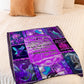 Dragon If Fate Whispers To You Halloween Mom To Daughter Flannel Blanket For Cozy Bedroom Sofa Decor
