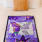 Butterfly If Fate Whispers To You Mom To Daughter Flannel Blanket For Cozy Bedroom Sofa Decor