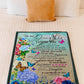 Flower I Loved You Daughter Gift Flannel Blanket For Cozy Bedroom Sofa Decor