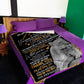 Lion I Love You With All My Heart Thank You Flannel Blanket For Cozy Bedroom Sofa Decor