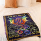 Dragon To My Mom Dragon Thank You Flannel Blanket For Cozy Bedroom Sofa Decor