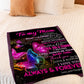 Butterfly You Are The Best Pink Flannel Blanket For Cozy Bedroom Sofa Decor